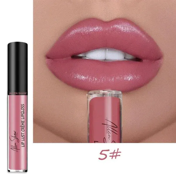 12 Colors Cream Texture Lipstick Waterproof - 50% OFF TODAY