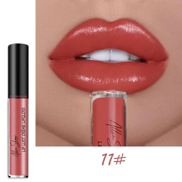 12 Colors Cream Texture Lipstick Waterproof - 50% OFF TODAY