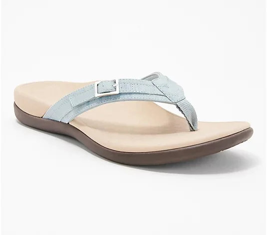 (2023 Flash Sale 50% OFF) THONG SANDALS WITH BUCKLE DETAIL