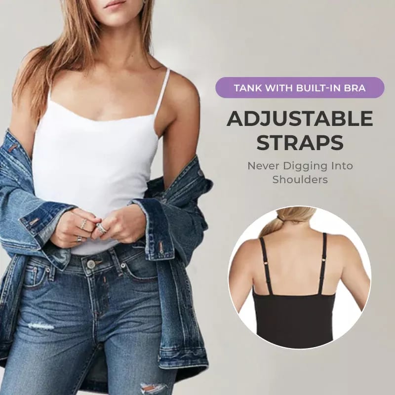 2023 HOT SALE-49% OFF – Tank With Built-In Bra