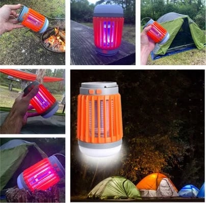 2023 Multifunctional Solar camping Mosquito Killer Lamp