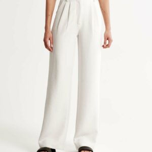 2023 NEW HIGH WAIST TAILORED WIDE LEG PANTS