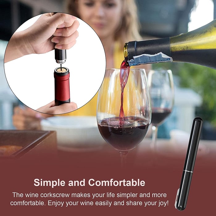 Air Pressure Wine Corkscrew