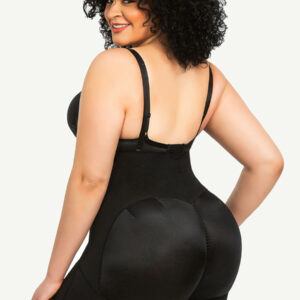 AirSlim Firm Tummy Compression Bodysuit Shaper With Butt Lifter