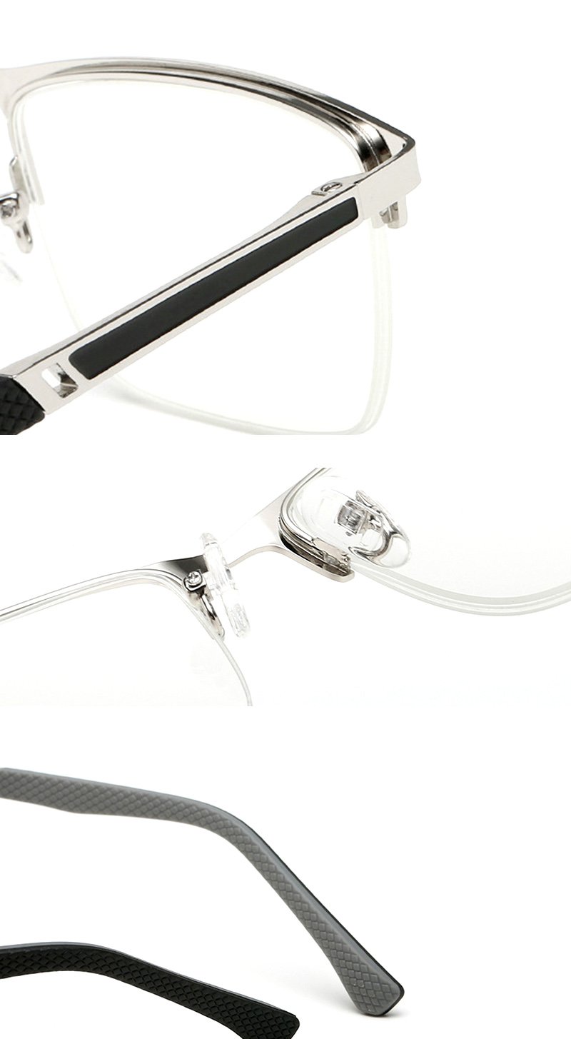 ANTI-FATIGUE HIGH-QUALITY METAL FRAME FOR BUSINESS READING GLASSES