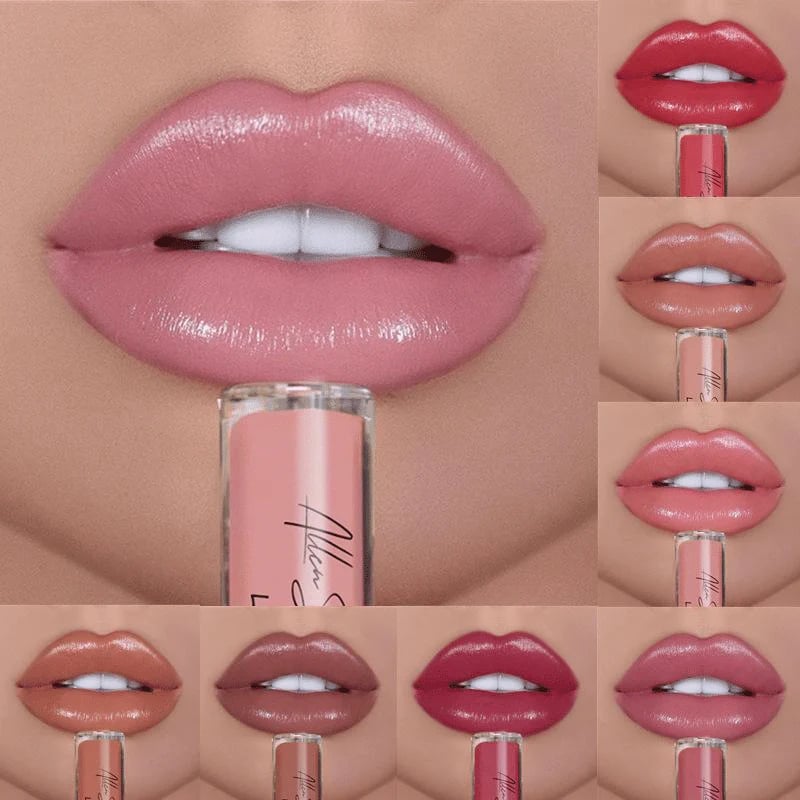 BIG SALE - 50% OFF TODAY - 12 Colors Cream Texture Lipstick Waterproof