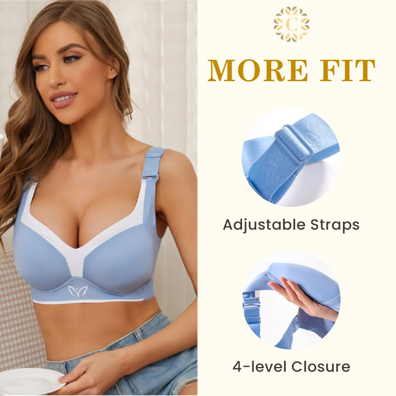 ChicLift – Seamless Wireless Lightly Lined Full Coverage Bra