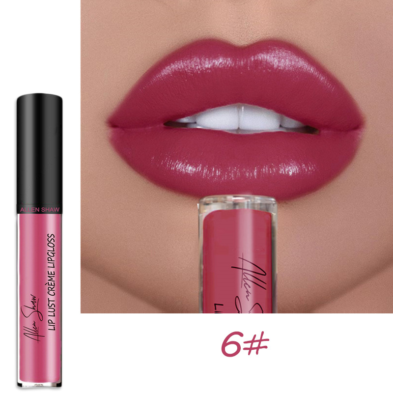 Color Cream Texture Lipstick Waterproof