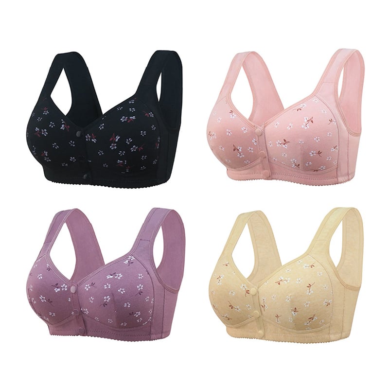 Comfortable & Convenient Front Button Bra