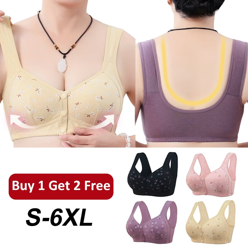 Comfortable & Convenient Front Button Bra