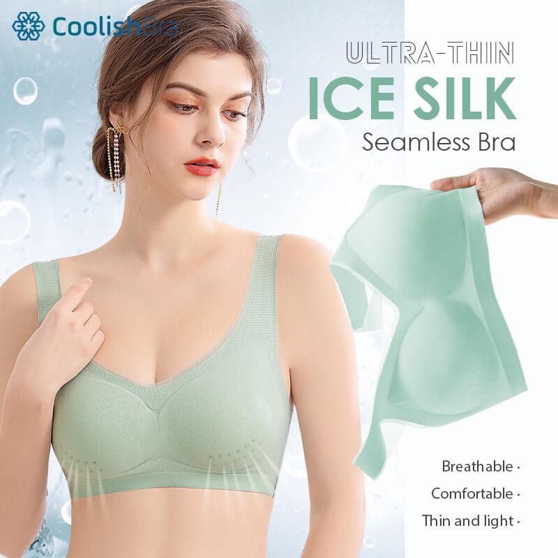 CoolishBra - Ultra-Thin Ice Silk Seamless Bra