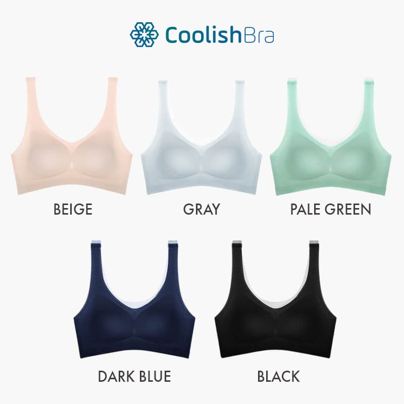 CoolishBra - Ultra-Thin Ice Silk Seamless Bra