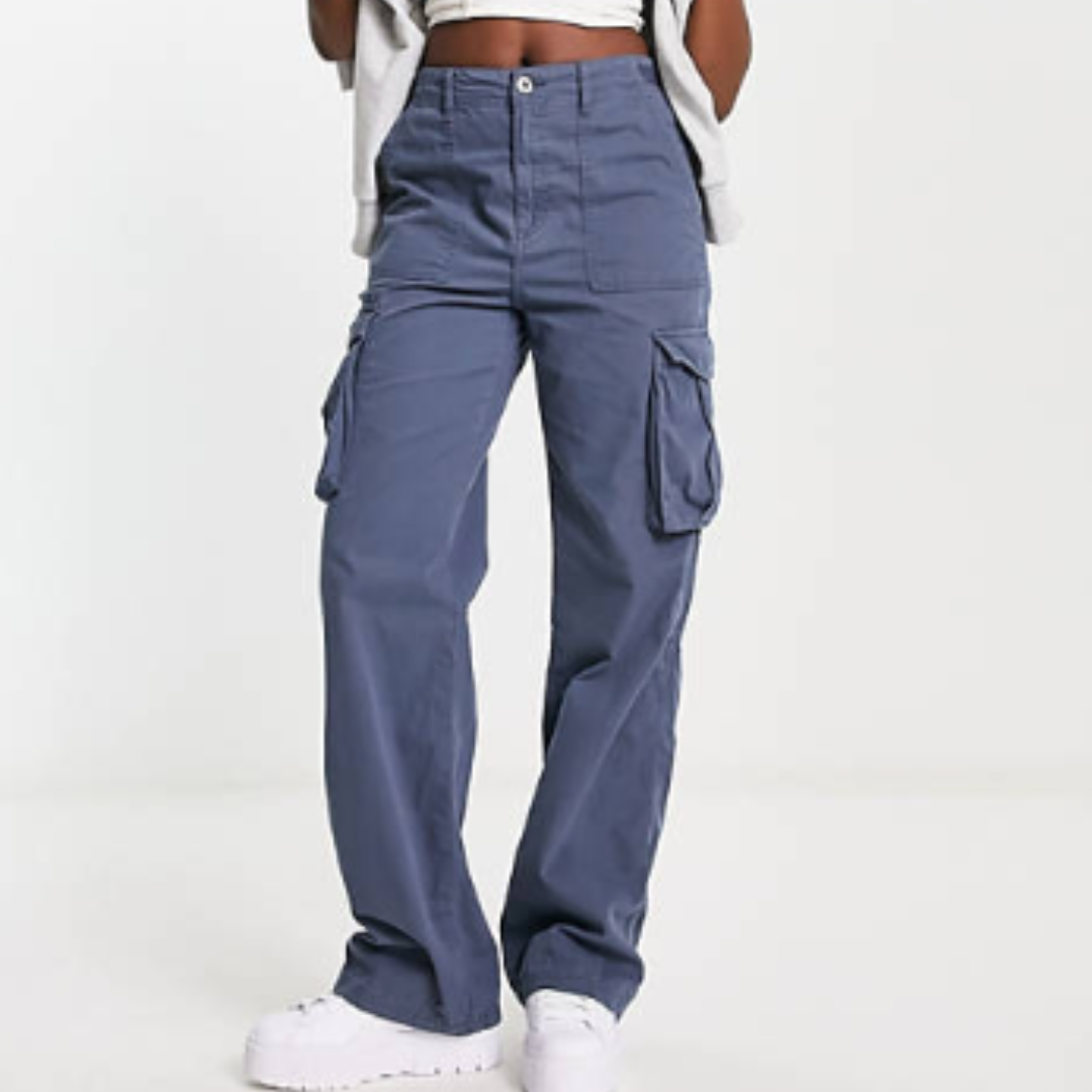 Curve Perfect Adjustable Waist Cargo Pants