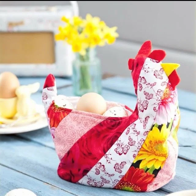 Cute Egg Basket Template Set - With Instructions