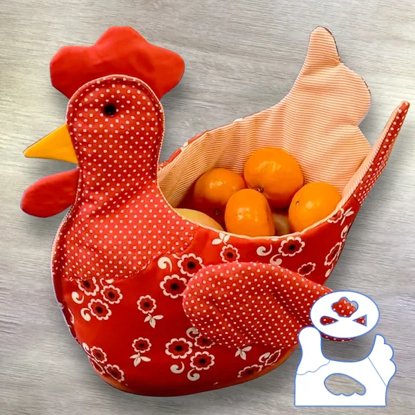 Cute Egg Basket Template Set - With Instructions