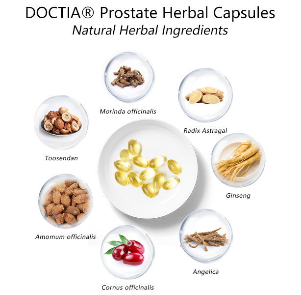 DOCTIA Prostate Health Herbal Capsules