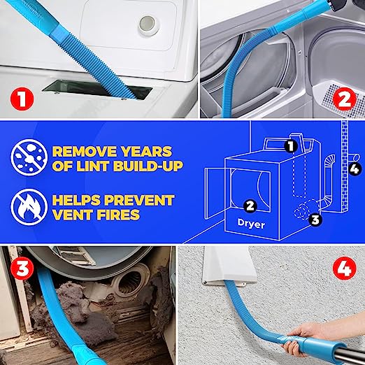 Dryer Vent Cleaner Kit