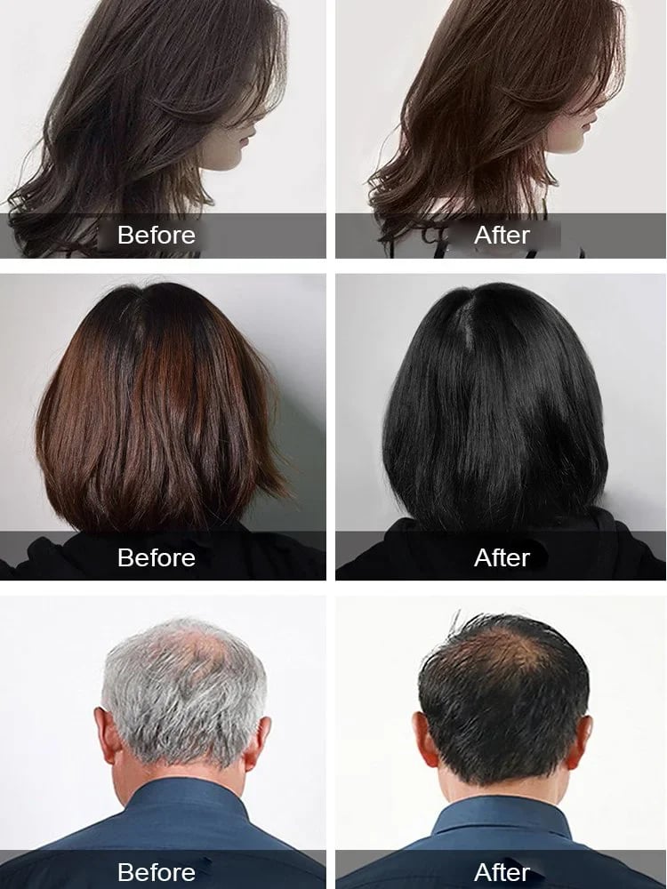 Dyeing foam shampoo in a variety of colors to cover gray hair and color your hair every day. Every shampoo is a hair color, the new hair color will make you more youthful and fashionable