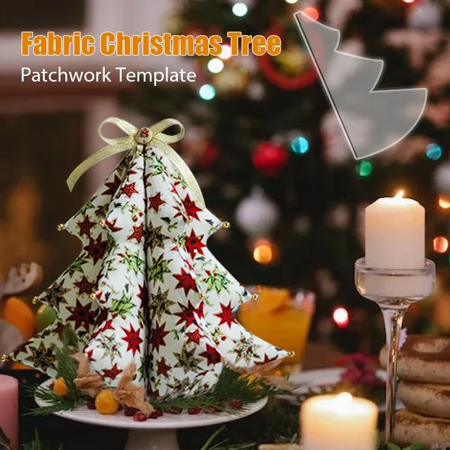 Fabric Christmas Tree Sewing Template - WITH TUTORIAL