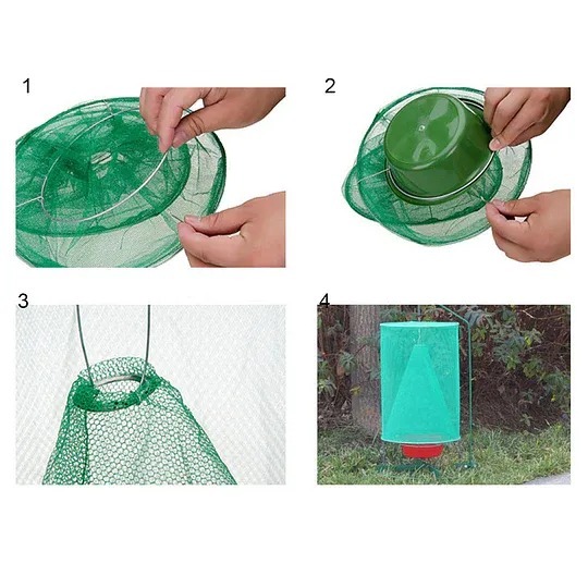 FAST FLY CATCHER - 100% NON TOXIC - REUSABLE