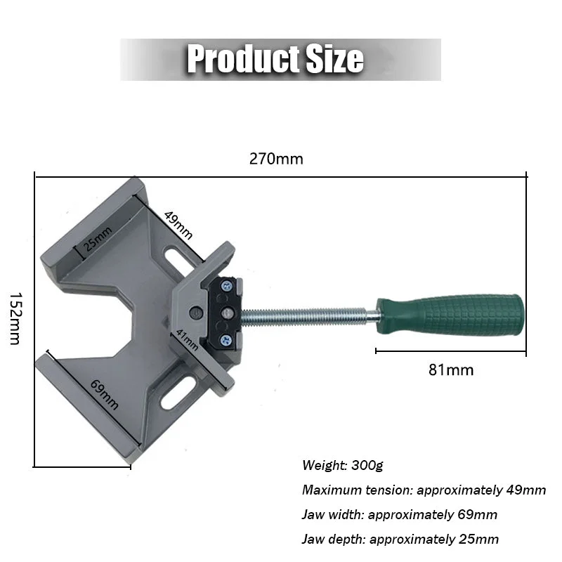 Fish Tank Glass Frame Welding Interface Multifunctional Locator Block