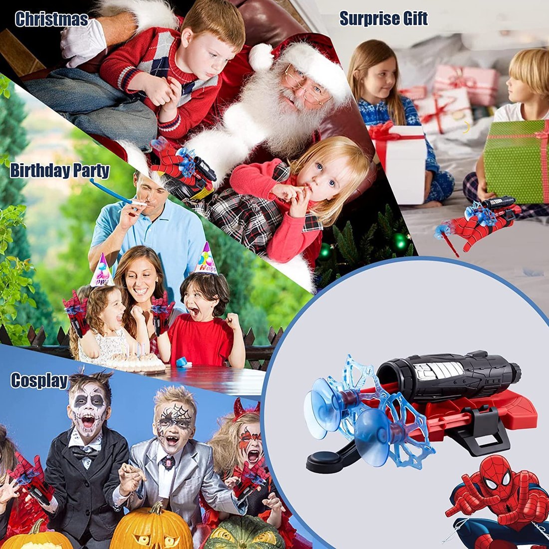 Fulfill A Hero's Dream - Spider Web Launcher Toy