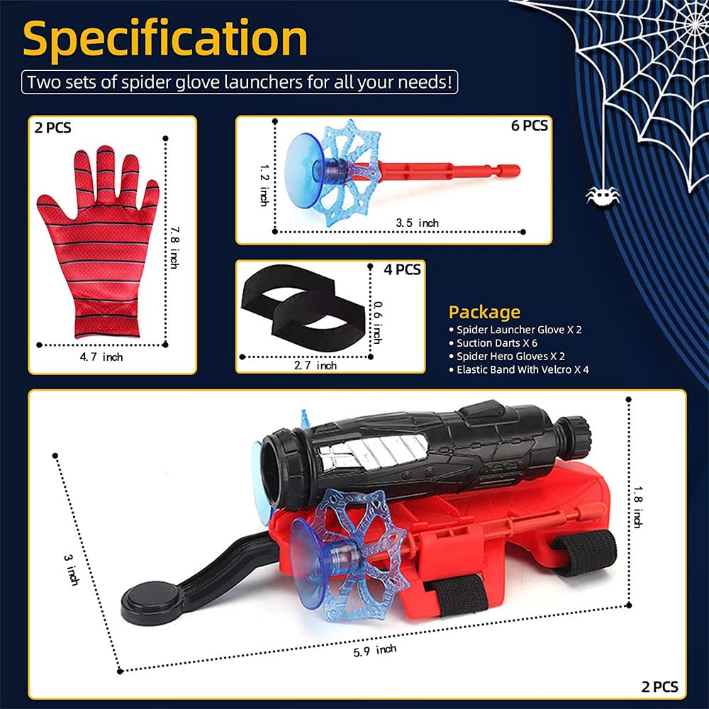 Fulfill A Hero's Dream - Spider Web Launcher Toy