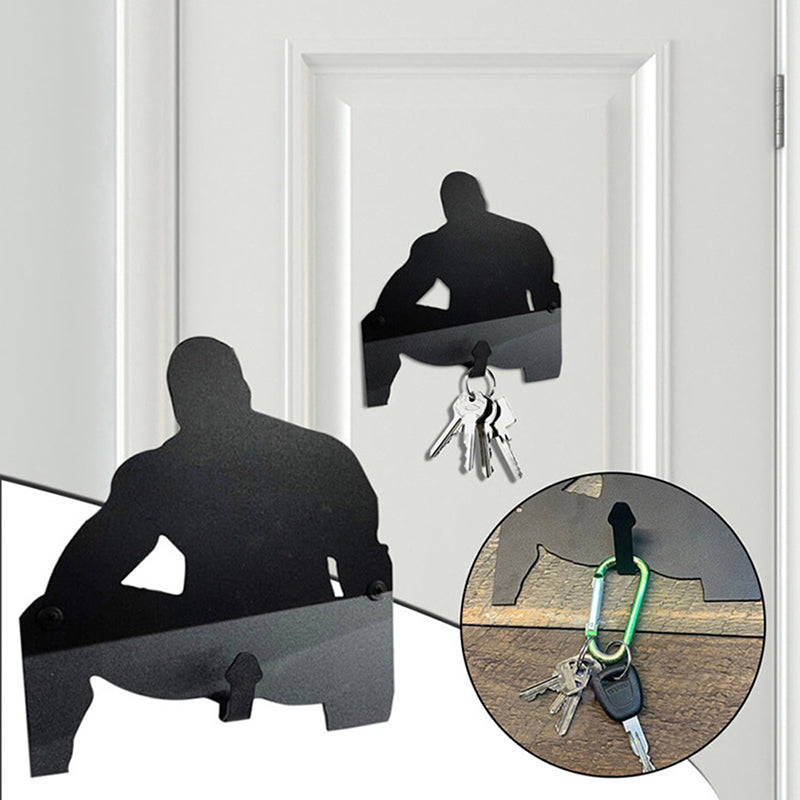 FUNNY SILHOUETTE KEY HOLDER