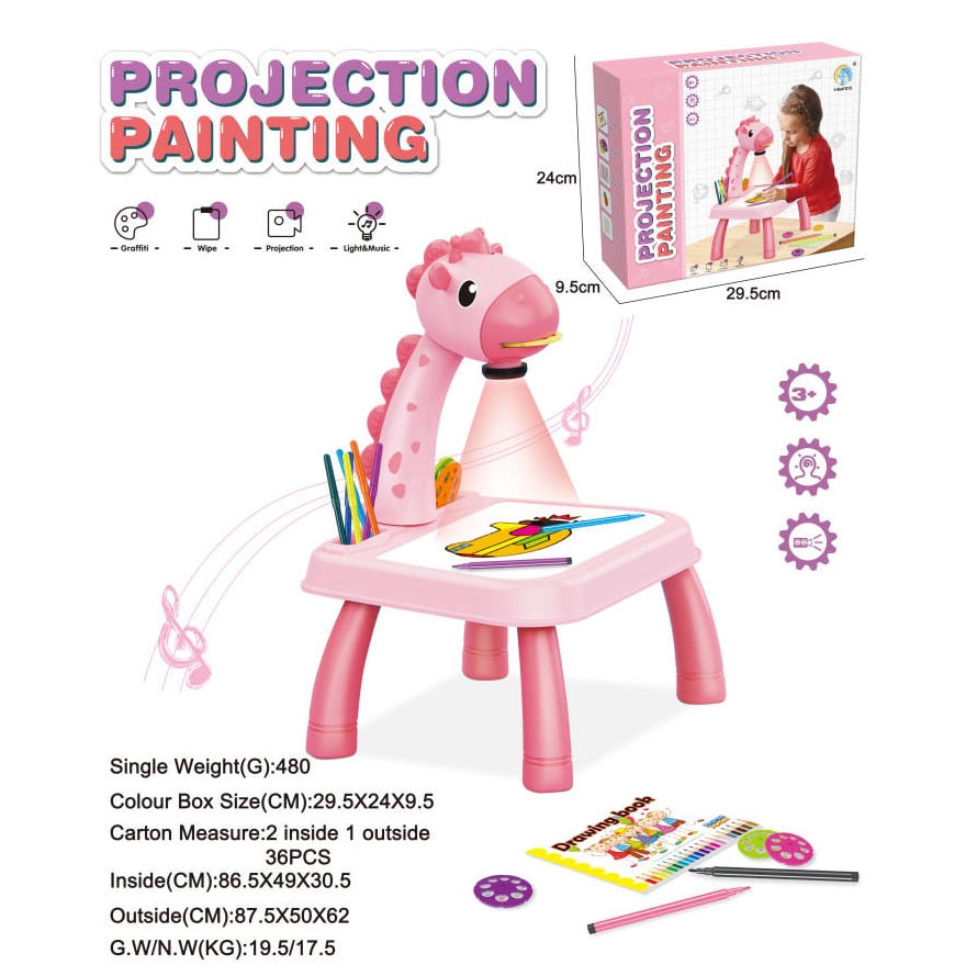 Great Gifts For Kids - 24 Images Led Projector Painting