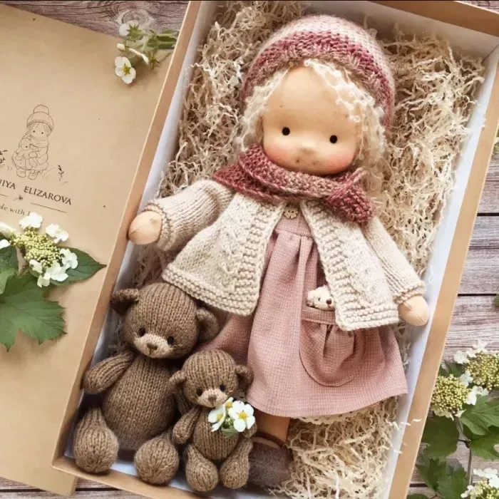 Handmade Waldorf Doll