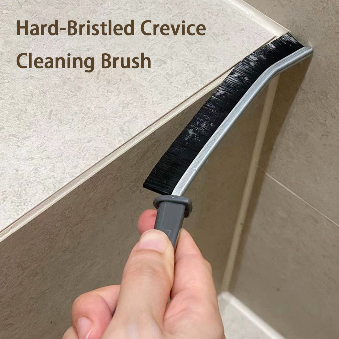 Hard-Bristled Crevice Cleaning Brush