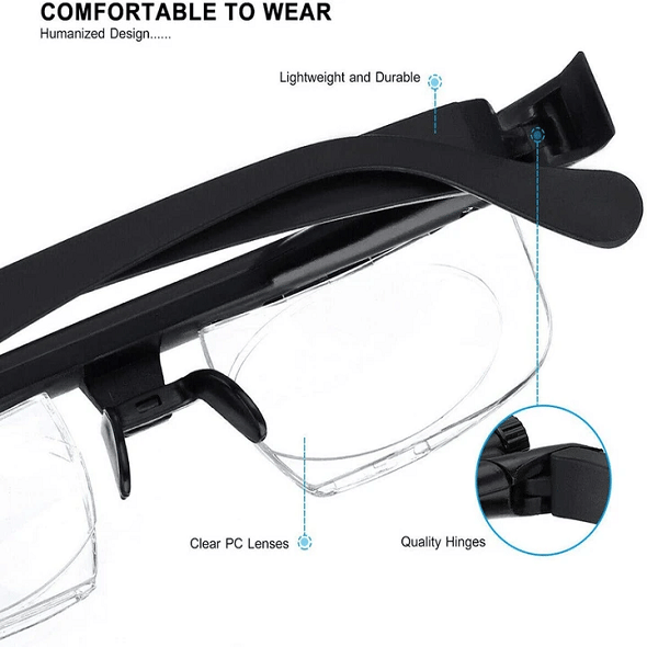 (HOT SALE 49% OFF) - ADJUSTABLE FOCUS GLASSES NEAR AND FAR SIGHT