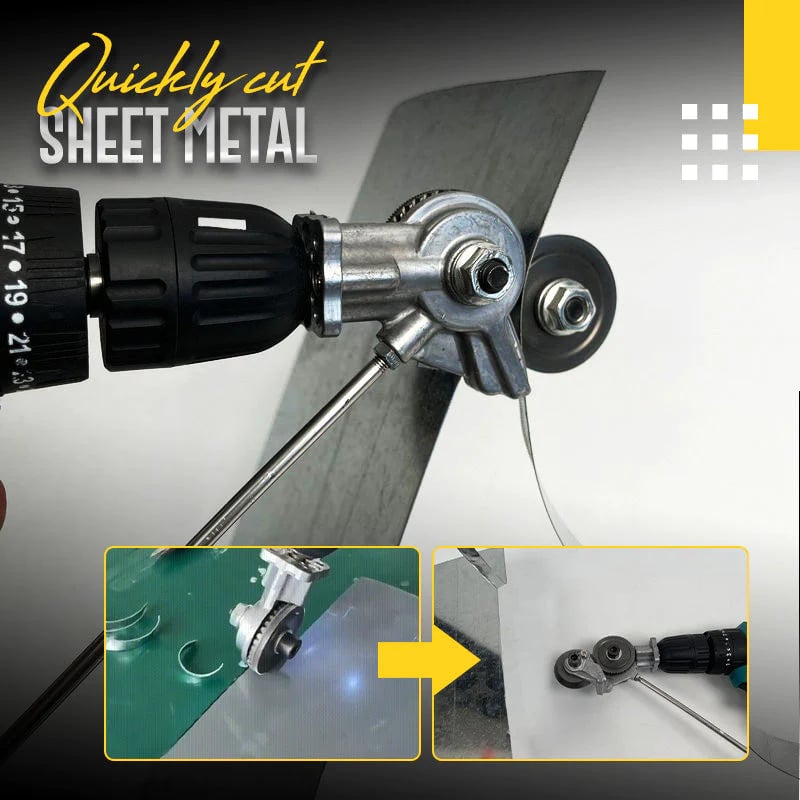 Hot Sale-49% OFF - Mintiml Electric Drill Plate Cutter