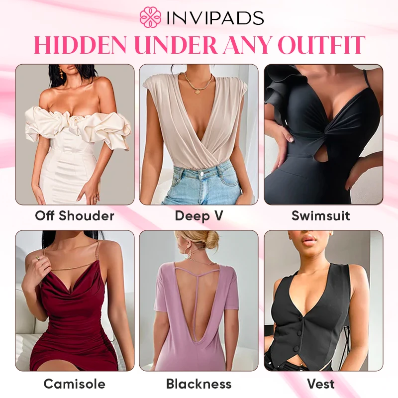 InviPads - Last Day 70% OFF - Invisible Strapless Lift Up Bra