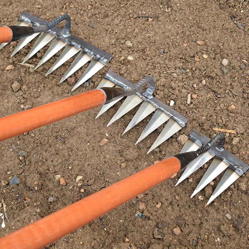 IronRake | The Heavy-Duty Iron Weeding Rake