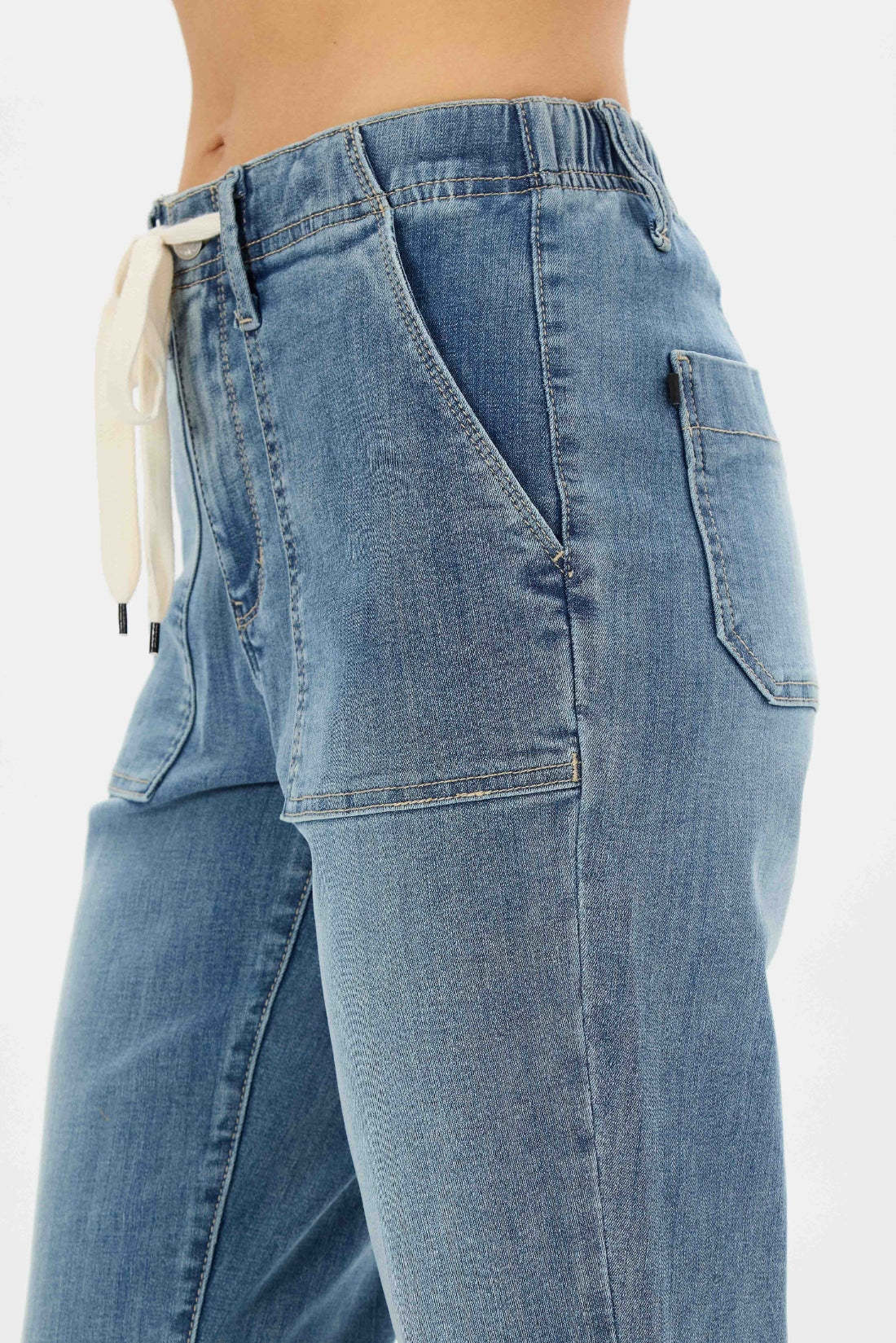 Judy Blue Pull On Denim Joggers