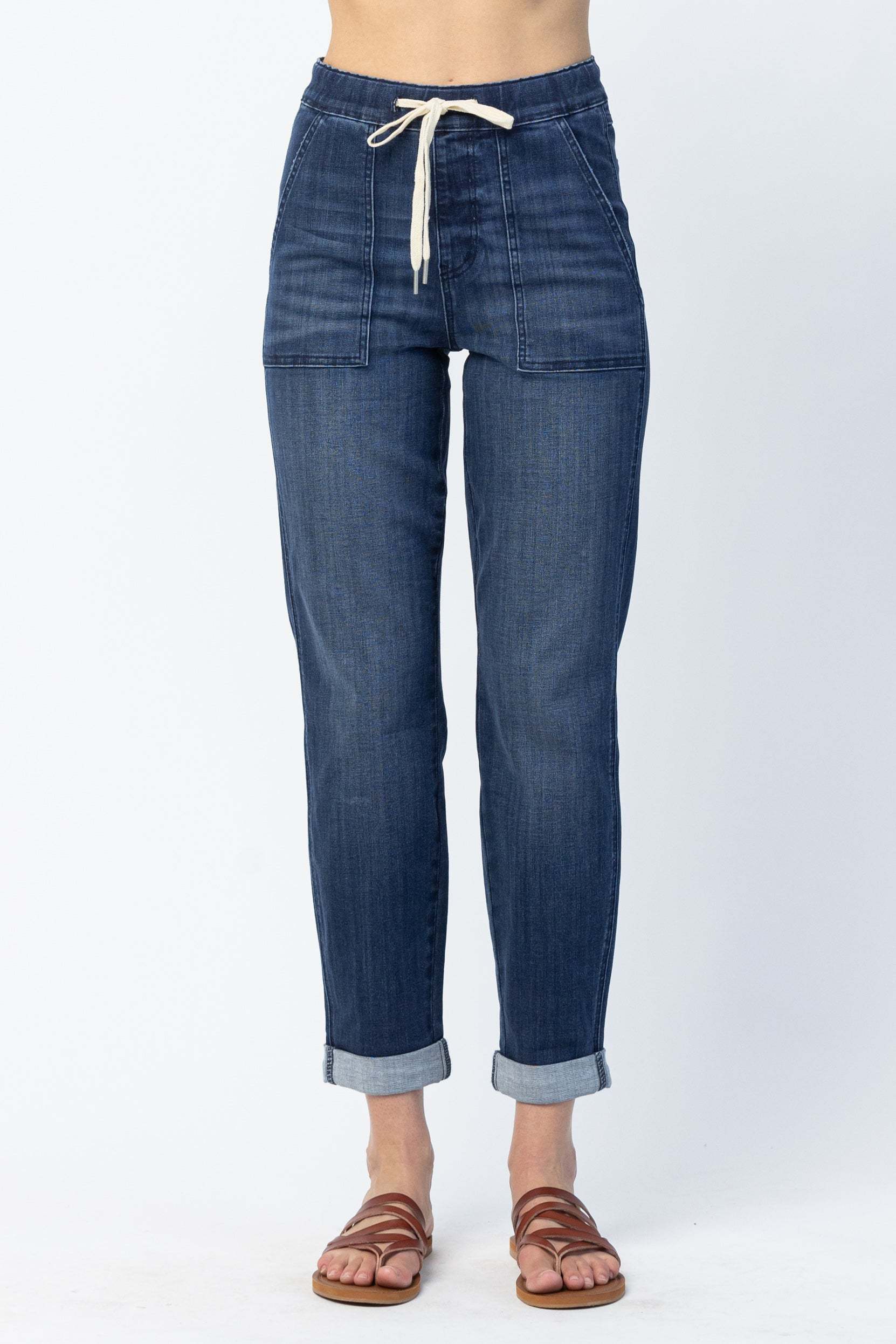 Judy Blue Pull On Denim Joggers