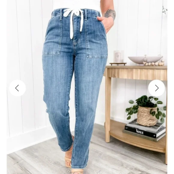 Clearance Sales - Judy Blue Pull On Denim Joggers
