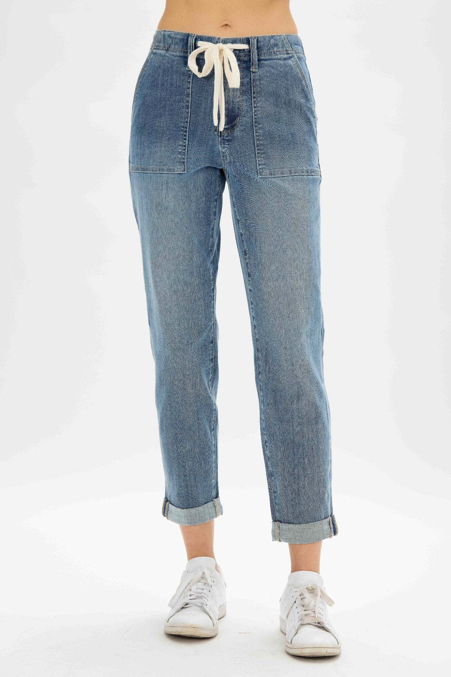 Judy Blue Pull On Denim Joggers