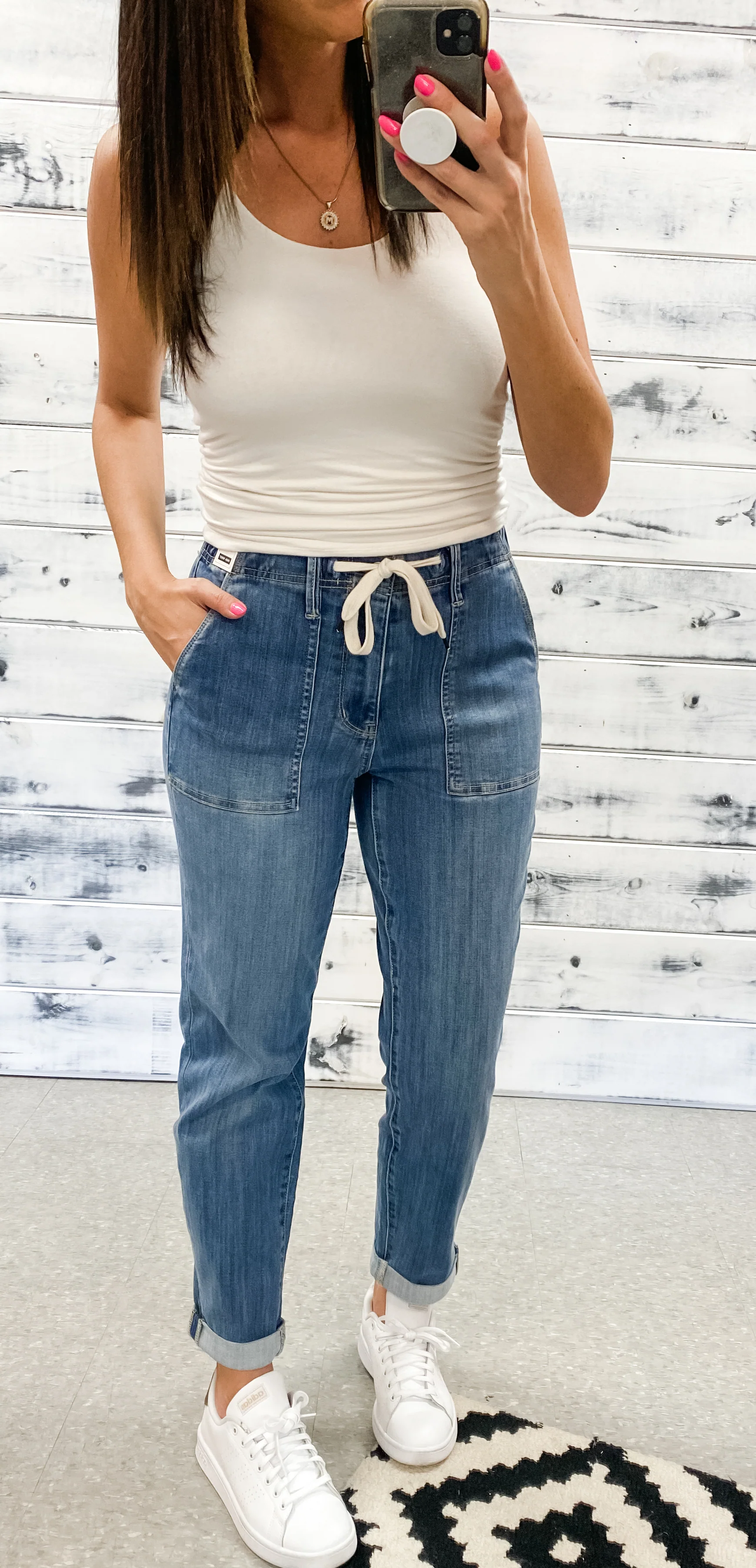 Clearance Sales - Judy Blue Pull On Denim Joggers