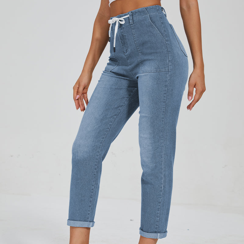 Judy Pull On Denim Joggers