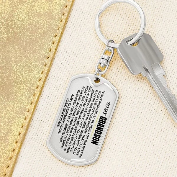 Last Day 49% - To My Grandchildren - Remember Whose Grandchildren You Are - Unique Keychain