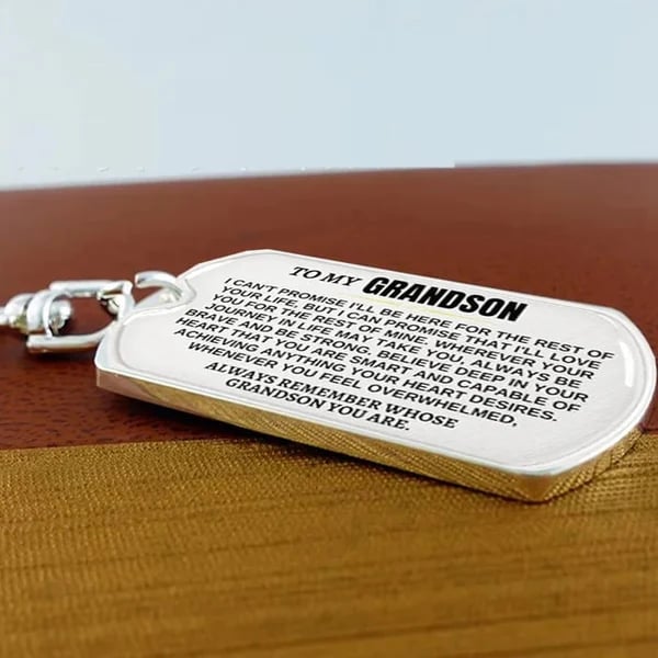 Last Day 49% - To My Grandchildren - Remember Whose Grandchildren You Are - Unique Keychain