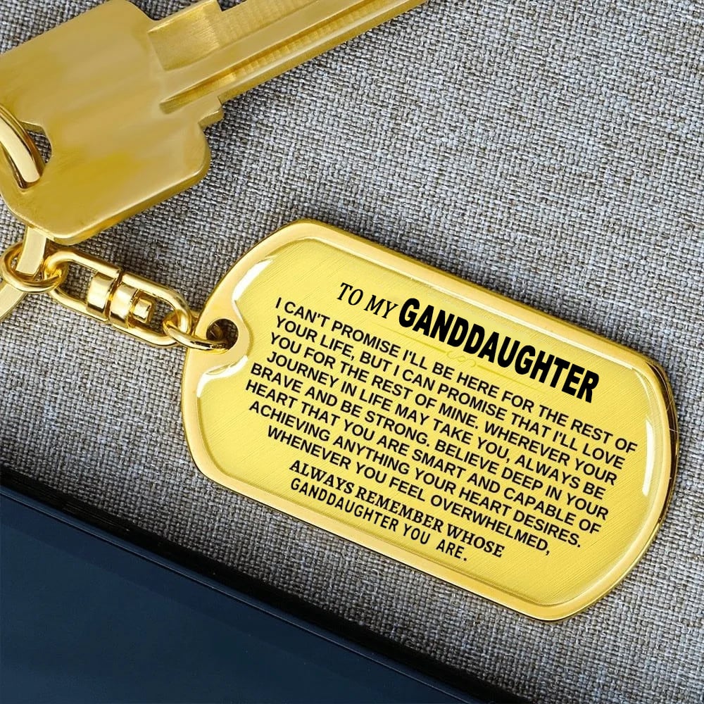 Last Day 49% - To My Grandchildren - Remember Whose Grandchildren You Are - Unique Keychain