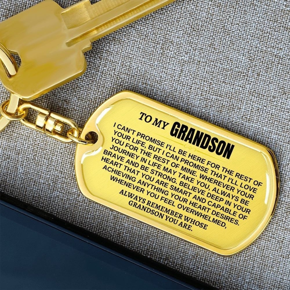 Last Day 49% - To My Grandchildren - Remember Whose Grandchildren You Are - Unique Keychain