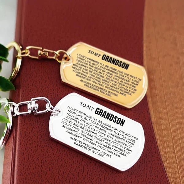 Last Day 49% - To My Grandchildren - Remember Whose Grandchildren You Are - Unique Keychain