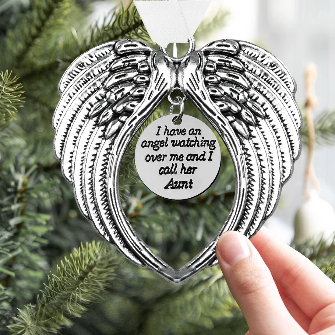 LAST DAY 49% OFF - Angel Wings Memorial Ornament