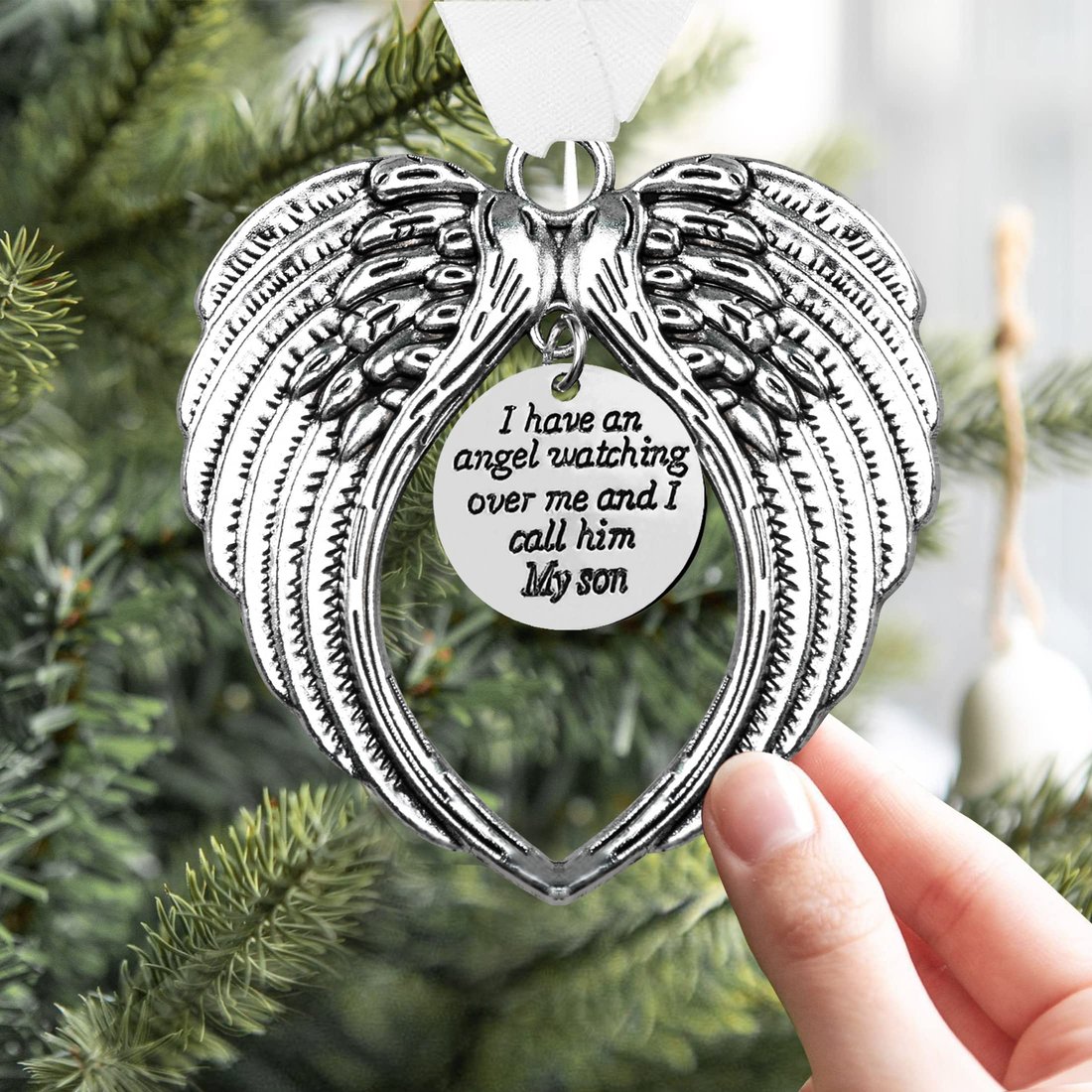 LAST DAY 49% OFF – Angel Wings Memorial Ornament