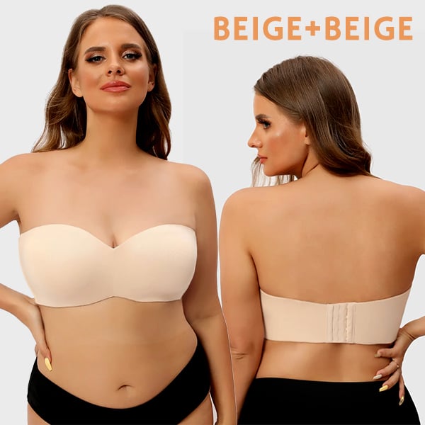 Last Day 49% OFF - Full Support Non-Slip Convertible Bandeau Bra