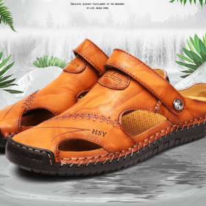 Last Day 49% OFF - Large Size Soft Leather Men's Breathable Outdoor Sandals